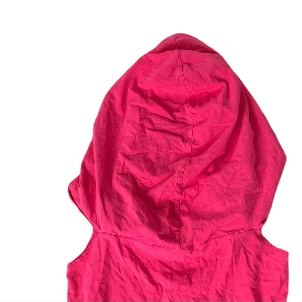 Nike sleeveless hoodie top